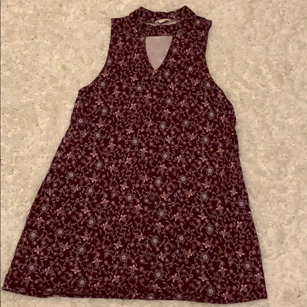 Maroon dress